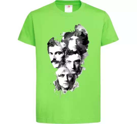 Дитяча футболка Queen forever Лаймовий фото