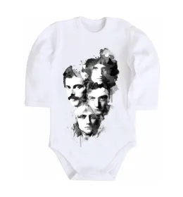 Дитячий бодік Queen forever Білий фото