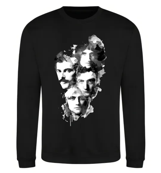 Світшот Queen forever Чорний фото