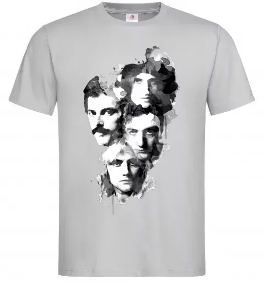 Мужская футболка Queen forever Серый фото