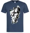 Мужская футболка Queen forever Темно-синий Мужская футболка Queen forever Темно-синий фото