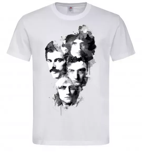 Мужская футболка Queen forever Белый фото