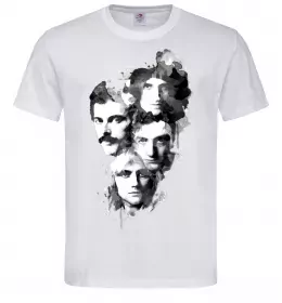 Мужская футболка Queen гітара Черный фото