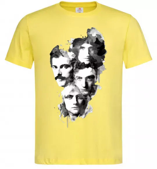 Мужская футболка Queen forever Лимонный фото