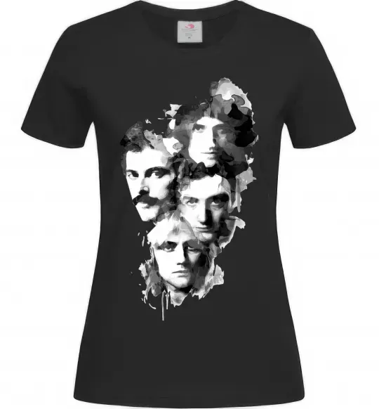 Жіноча футболка Queen forever Чорний фото