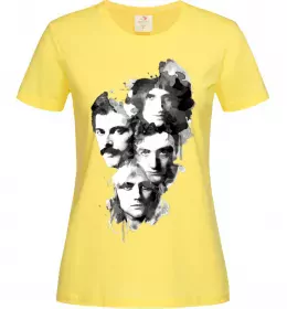 Жіноча футболка Queen forever Лимонний фото