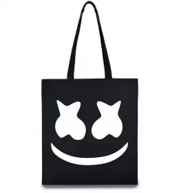 Эко-сумка Marshmello Черный фото
