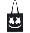 Еко-сумка Marshmello Чорний Еко-сумка Marshmello Чорний фото