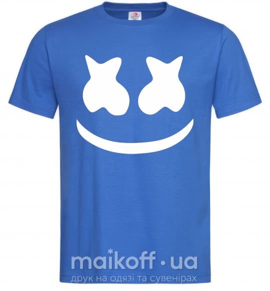 Мужская футболка Marshmello Ярко-синий фото