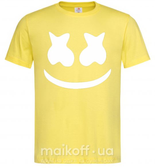 Чоловіча футболка Marshmello Лимонний фото