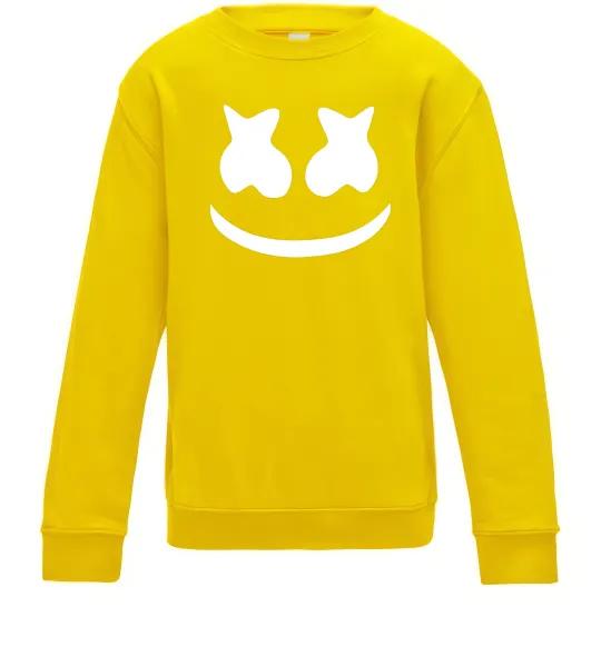 Детский Свитшот Marshmello Солнечно желтый фото