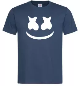 Мужская футболка Marshmello Темно-синий фото