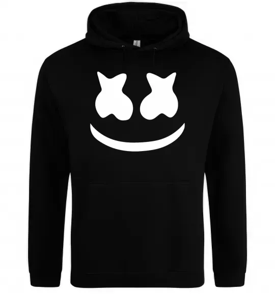 Мужская толстовка (худи) Marshmello Черный фото