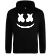 Мужская толстовка (худи) Marshmello Черный Мужская толстовка (худи) Marshmello Черный фото