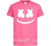 Детская футболка Marshmello Ярко-розовый фото