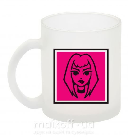 Чашка скляна Пошлая Молли лого Фроузен фото