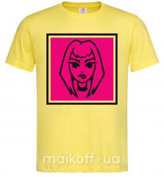 Мужская футболка Пошлая Молли лого Лимонный фото