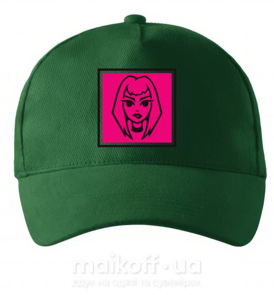 Кепка Пошлая Молли лого Темно-зеленый фото