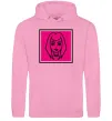 Женская толстовка (худи) Пошлая Молли лого Розовый фото