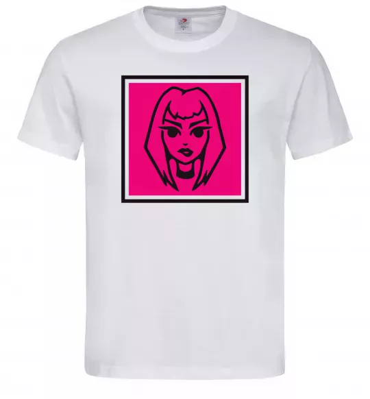 Мужская футболка Пошлая Молли лого Белый фото