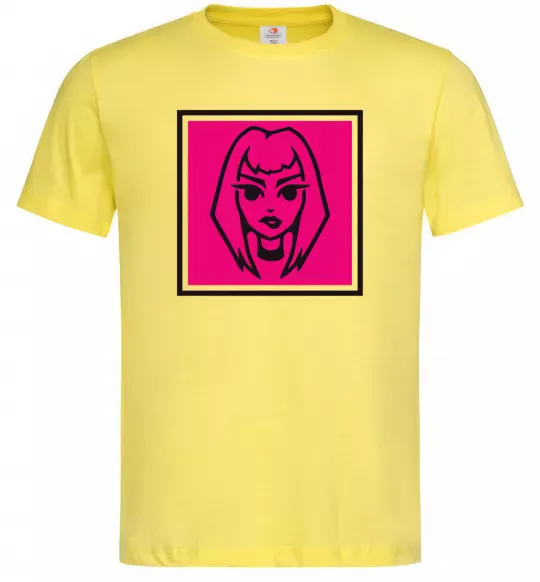 Мужская футболка Пошлая Молли лого Лимонный фото