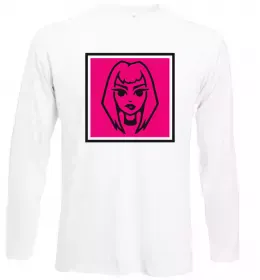 Лонгслив Пошлая Молли Белый фото