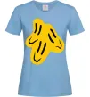 Жіноча футболка Смайлик Пошлая Молли Блакитний Жіноча футболка Смайлик Пошлая Молли Блакитний фото