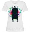 Женская футболка Army BTS Белый фото