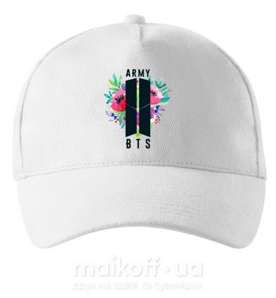 Кепка Army BTS Білий фото