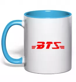 Чашка з кольоровою ручкою