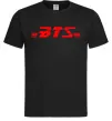 Чоловіча футболка BTS logo Чорний фото