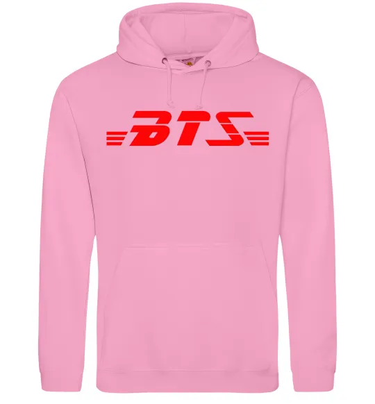 Жіноча толстовка (худі) BTS logo Рожевий фото