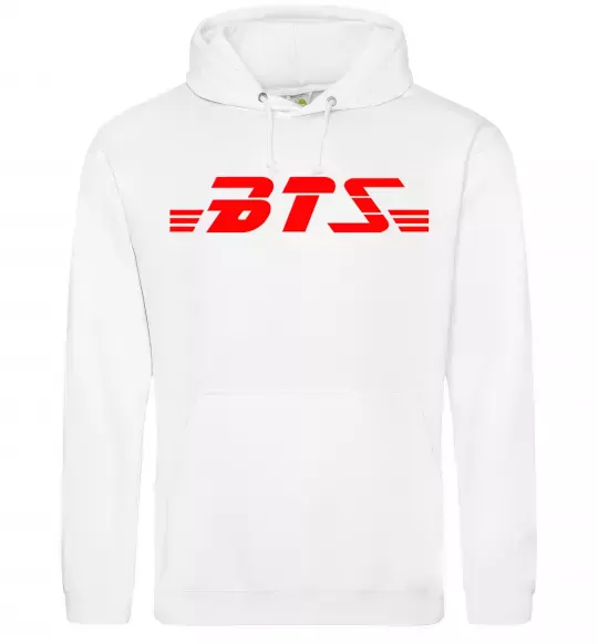 Жіноча толстовка (худі) BTS logo Білий фото