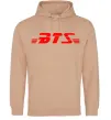 Жіноча толстовка (худі) BTS logo Пісочний Жіноча толстовка (худі) BTS logo Пісочний фото