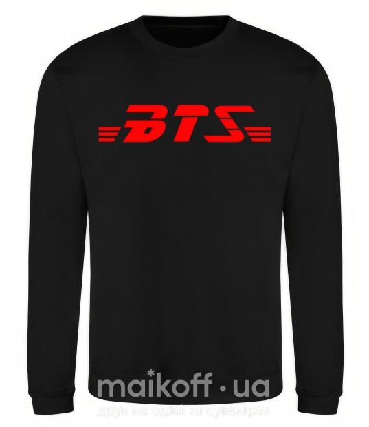 Свитшот BTS logo Черный фото