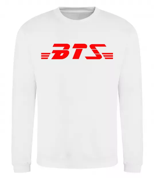 Свитшот BTS logo Белый фото