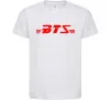 Дитяча футболка BTS logo Білий фото