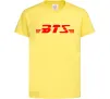 Дитяча футболка BTS logo Лимонний фото