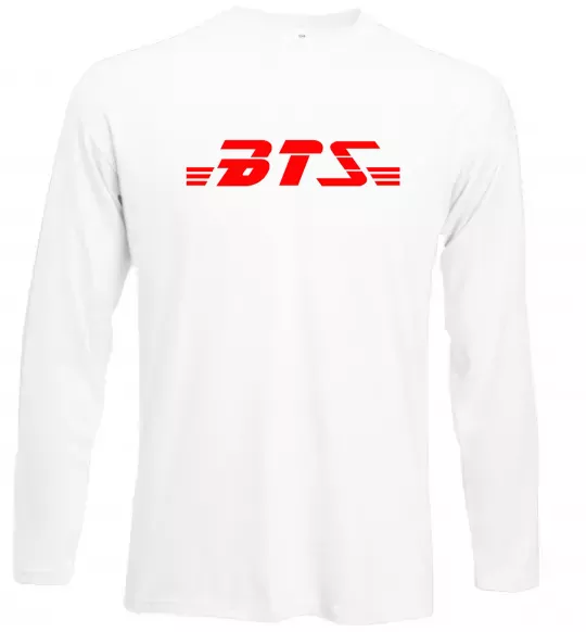 Лонгслів BTS logo Білий фото