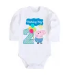 Дитячий бодік Birthday boy 2 year Білий фото
