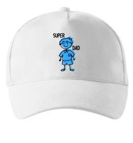 Кепка Super dad blue
