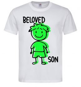 Чоловіча футболка Beloved son green