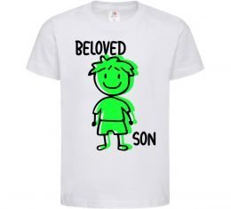 Детская футболка Beloved son green Детская футболка Beloved son green