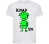 Детская футболка Beloved son green Белый Детская футболка Beloved son green Белый фото