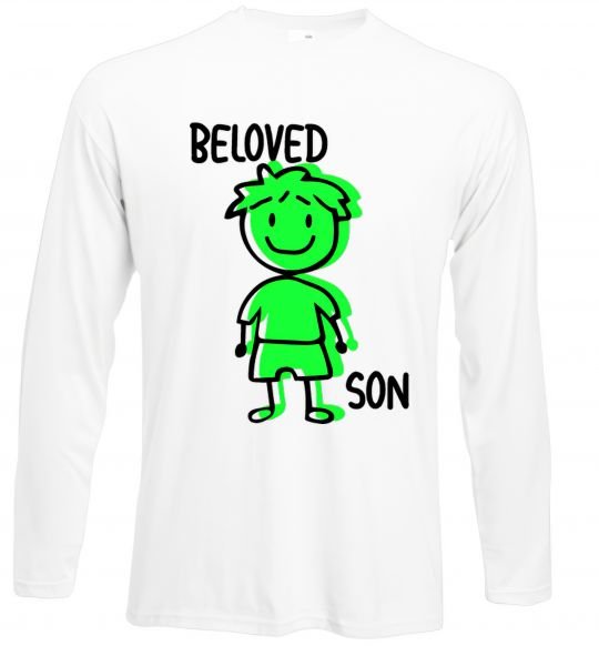 Реглан Beloved son green Білий фото