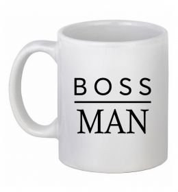 Чашка керамическая Boss man