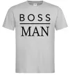 Мужская футболка Boss man Серый Мужская футболка Boss man Серый фото