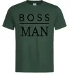 Мужская футболка Boss man Темно-зеленый Мужская футболка Boss man Темно-зеленый фото