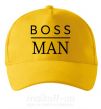 Кепка Boss man Сонячно жовтий фото