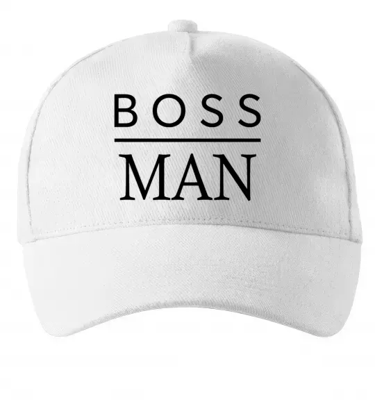 Кепка Boss man Белый фото
